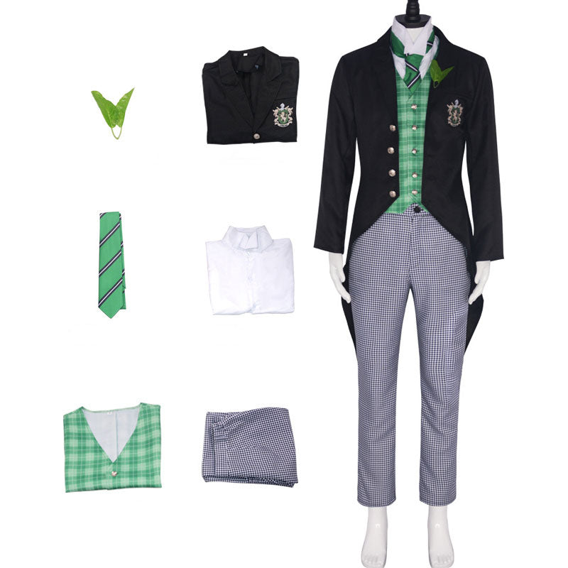 Black Butler: Public School Arc Herman Greenhill Cosplay Costumes