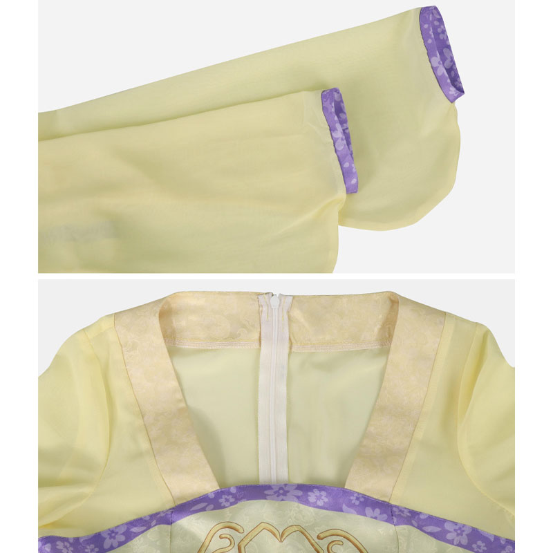 The Apothecary Diaries Season 2 MaoMao Yellow Dress Cosplay Costumes