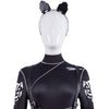 The Addams Family Wednesday Cat Suit Cosplay Costumes
