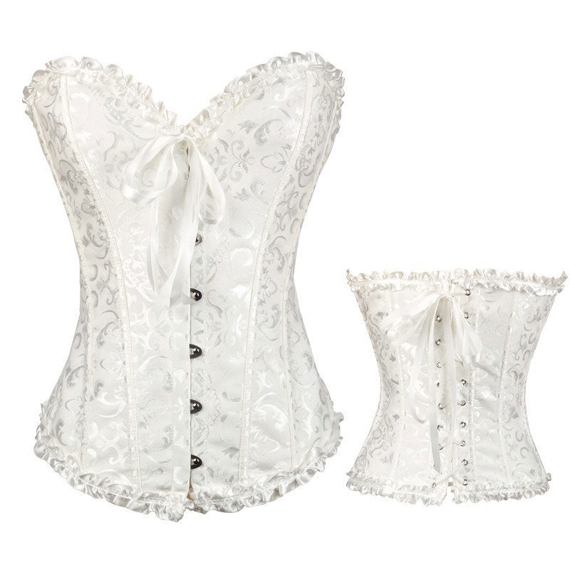 European Style Chest Support And Sexy Palace Corset Halloween Cosplay Costumes