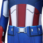 Captain America: The First Avenger Captain America Kids Jumpsuit Cosplay Costumes