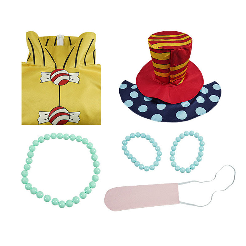 ONE PIECE Kyandi Daijin Charlotte Perospero Cosplay Costume
