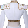 KPop Demon Hunters Zoey White Stage Outfit Cosplay Costume