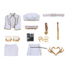 KPop Demon Hunters Mira White Stage Outfit Cosplay Costume