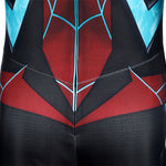 Marvel's Spider Man 2 Miles Morales EVOLVED SUIT Kids Jumpsuit Cosplay Costume