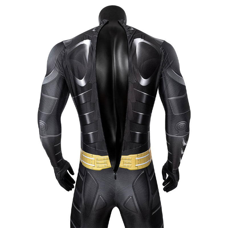 DC The Batman The Dark Knight Rises Bruce Wayne Jumpsuit Cosplay Costumes