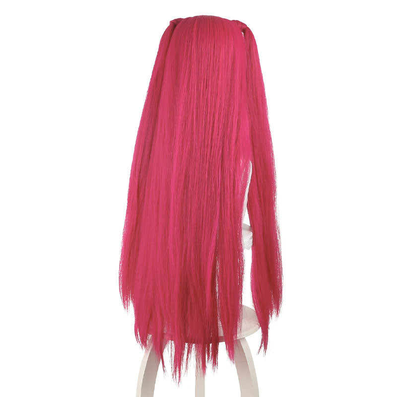 Kpop Demon Hunters Mira Plum Pink Cosplay Wigs