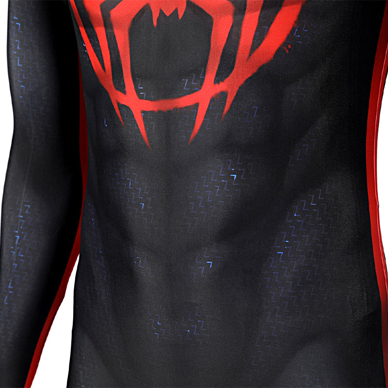 Spider-Man: Across The Spider-Verse Miles Morales Jumpsuit Cosplay Costumes