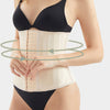 Steel Bone Smooth Rubber Abdomen Girdle Corset Cosplay Costumes