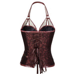 European Style Palace Punk belt Style Tight Halter Neck Corset Halloween Cosplay Costumes