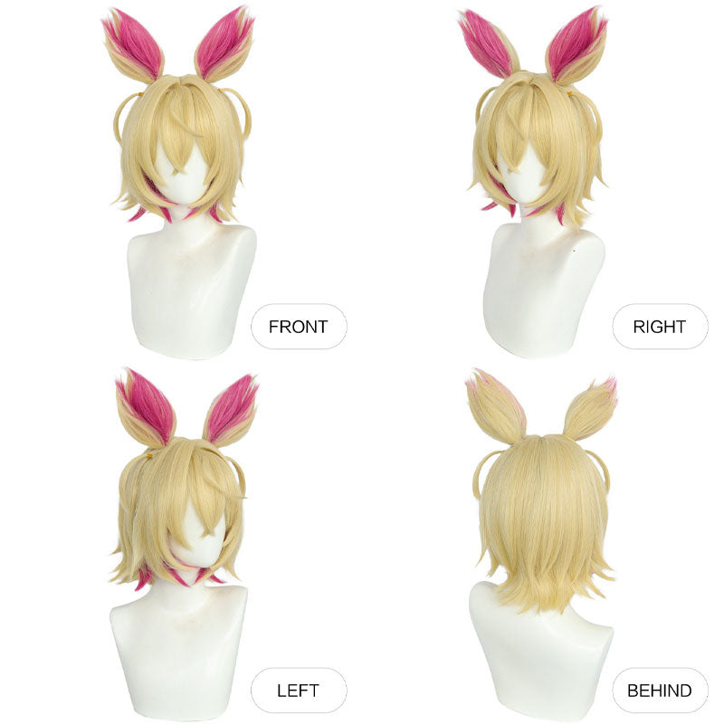 Hololive English Virtual YouTuber Mococo Abyssgard Cosplay Wigs
