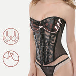 Palace Women's Tummy-control Mesh Breathable Tights Corset Cosplay Costumes