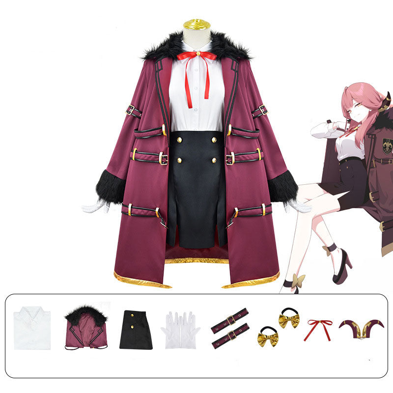 Blue Archive Rikuhachima Aru Cosplay Costumes