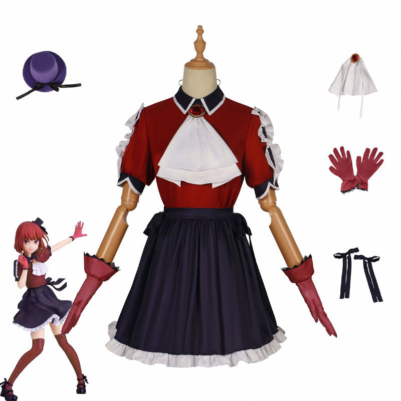 Oshi no Ko Arima Kana Ruby Hoshino B-Komachi Visual Cosplay Costumes