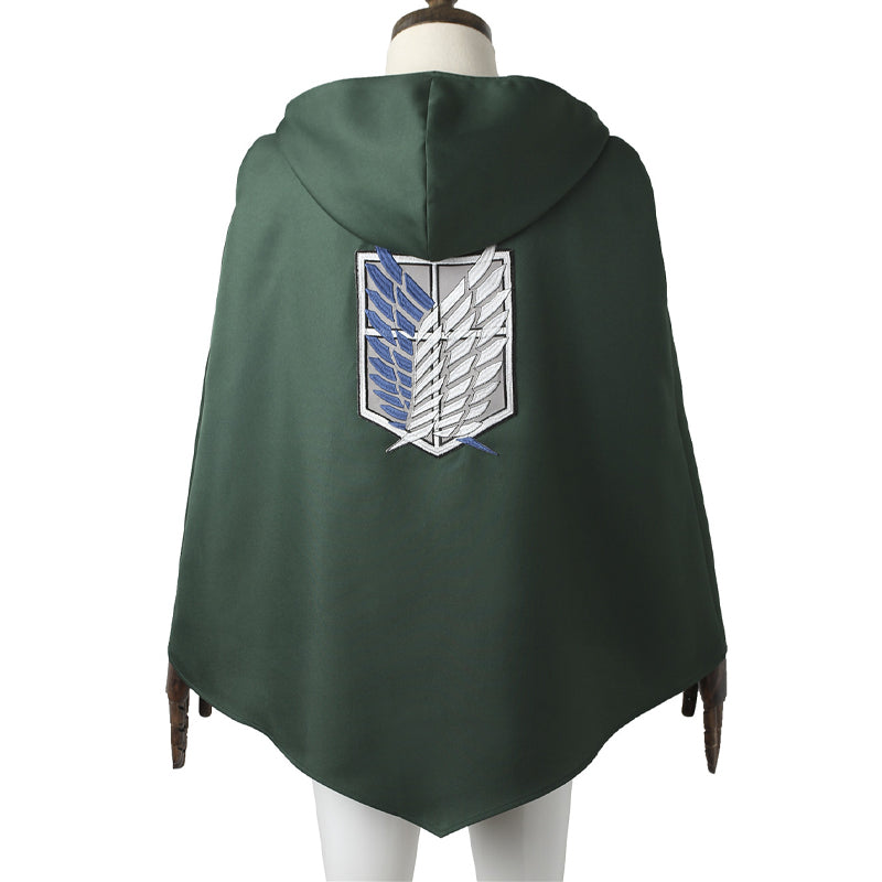 Attack on Titan Levi Ackerman Survey Corps Cosplay Costume