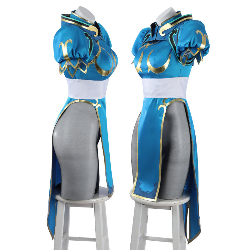 Overwatch 2 x SF6 Chun-Li Juno Cosplay Costumes