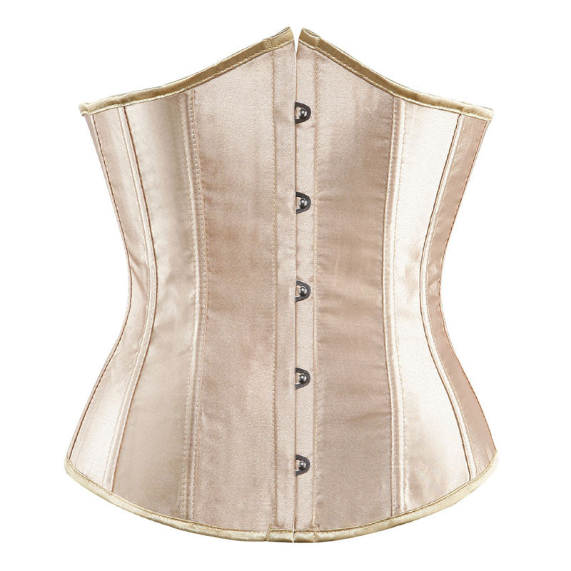 European Style Palace Sexy Abdomen Satin Waist Clip Waist Corset Halloween Cosplay Costumes