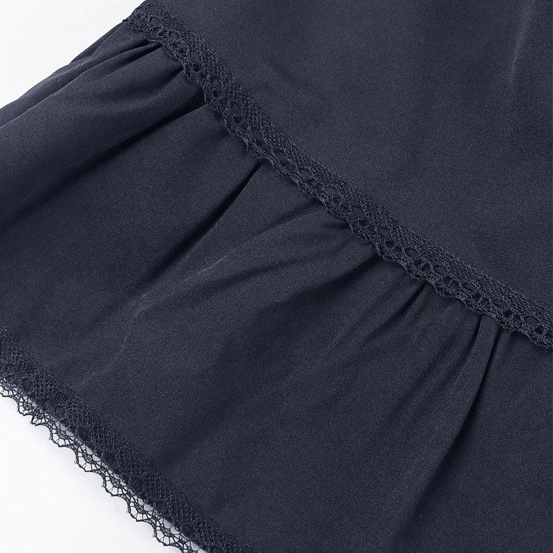 European Medieval Retro Gothic Lace Waist Lace Skirt Halloween Cosplay Costumes