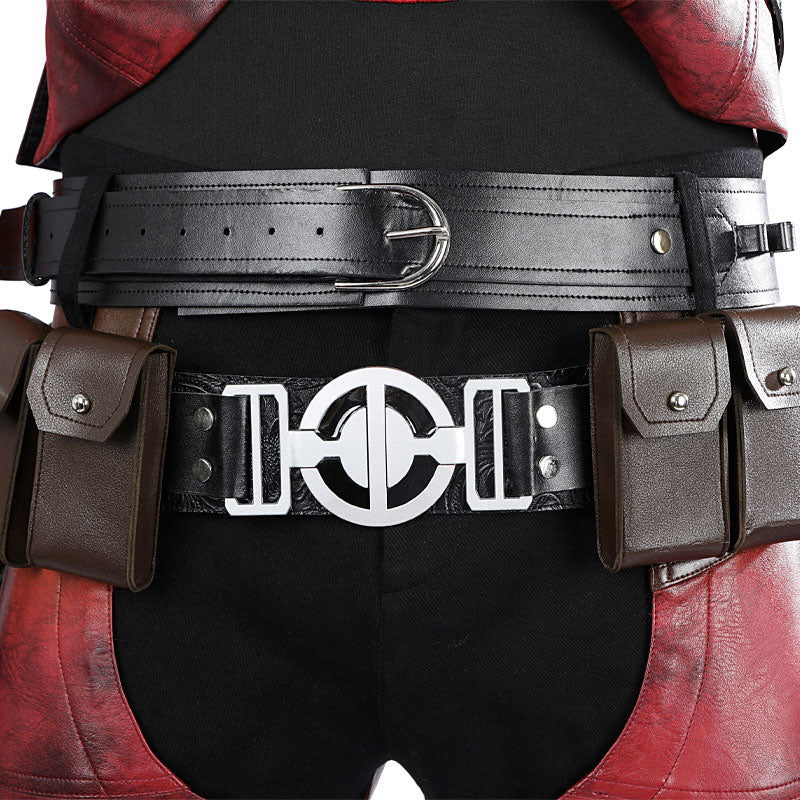 Deadpool 3 Wolverine and Deadpool Cowboypool Cosplay Costumes
