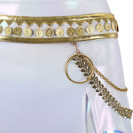 KPop Demon Hunters Zoey White Outfit Cosplay Costumes