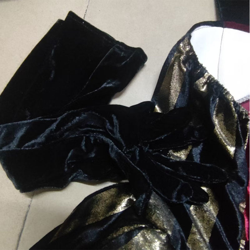 Gothic Caribbean Jack Sparrow Female Pirate Halloween Uniform Cosplay Costumes