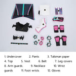 Overwatch 2 x SF6 Juri Kiriko Cosplay Costumes