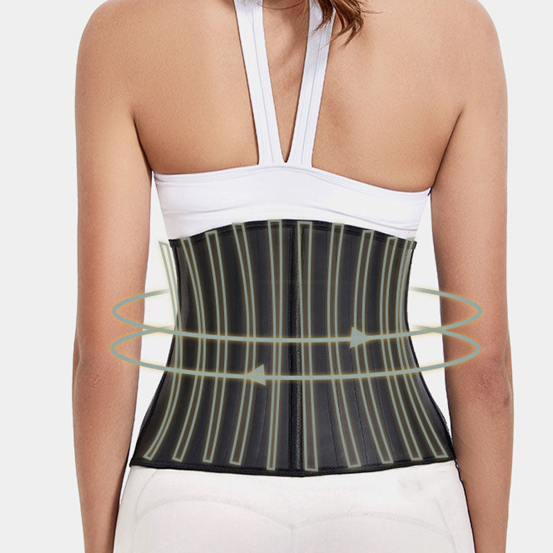 Sports Latex Steel Bone Fixed Waist and Abdomen Belt Corset Cosplay Costumes