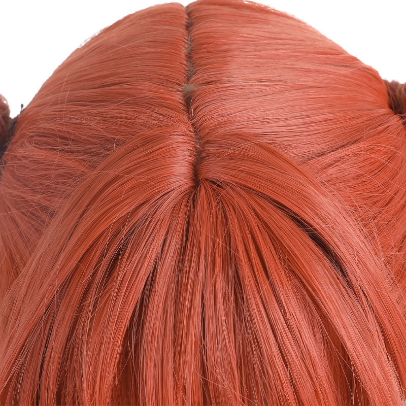 Gintama Kagura Double Bun Hairstyle Cosplay Wigs