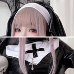 European Halloween Dark Gothic Style Vampire Nun Costume