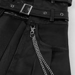 European Style Dark Rock Ash Series Gothic Men's Skirt Halloween Cosplay Costumes