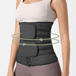 Rubber Sports Fitness Double Belt Waist Belt Corset Cosplay Costumes