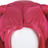Kpop Demon Hunters Mira Plum Pink Cosplay Wigs
