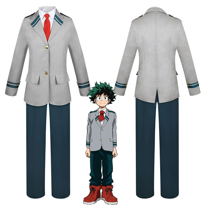 Anime My Hero Academia Female School Uniform Cosplay Costume