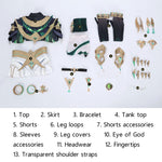 Genshin Impact Nefer Cosplay Costumes