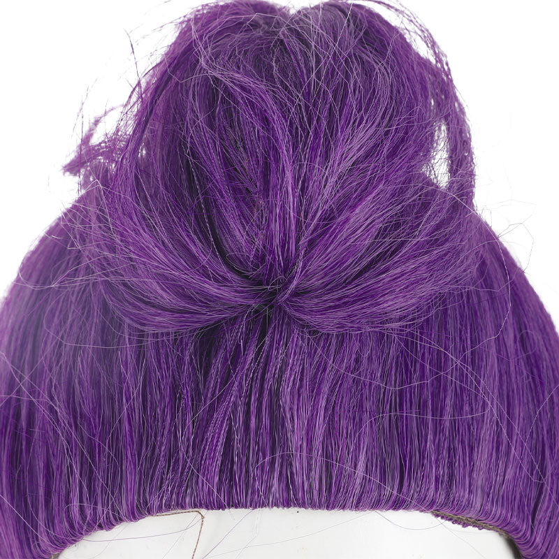 Kpop Demon Hunters Rumi Bright Purple Cosplay Wigs
