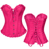 European Style Palace Sexy Bone Straps With Lace Corset Halloween Cosplay Costumes