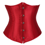 European Style Palace Sexy Abdomen Satin Waist Clip Waist Corset Halloween Cosplay Costumes