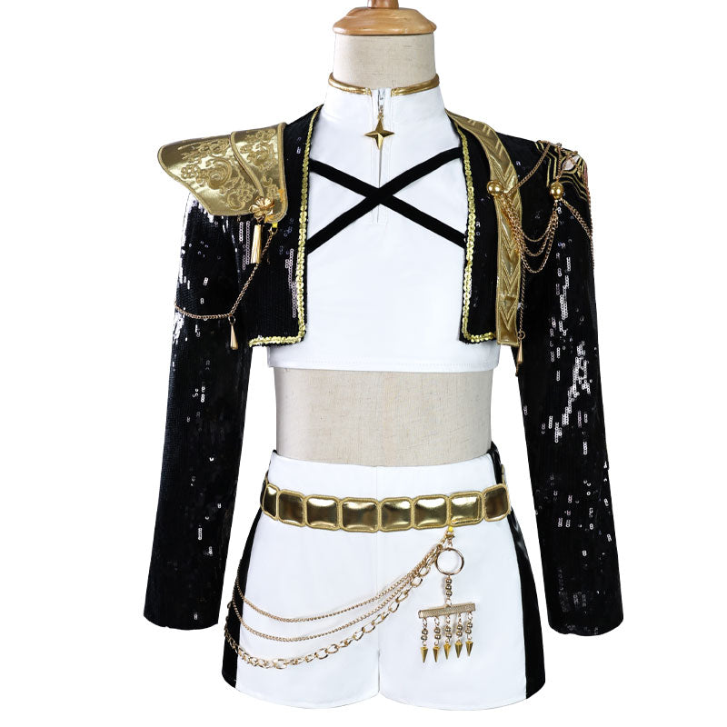 KPop Demon Hunters Rumi Mira Zoey Children's Cosplay Costumes