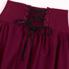 European Medieval Retro Gothic Lace Waist Lace Skirt Halloween Cosplay Costumes
