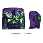 Marvel's Spider-Man Miles Morales Purple Reign Suit Kids Jumpsuits Cosplay Costume