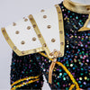Kpop Demon Hunters Zoey Golden Black Dance Outfit Cosplay Costumes