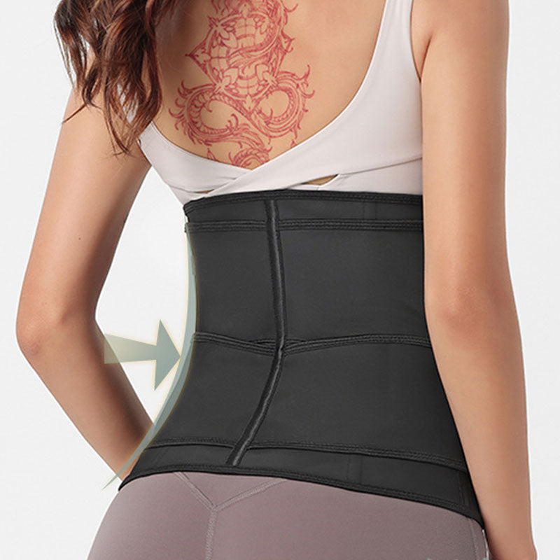 Rubber Sports Fitness Double Belt Waist Belt Corset Cosplay Costumes