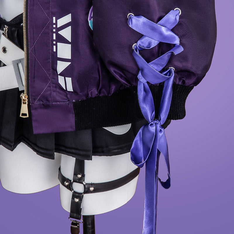 Honkai: Star Rail x Galaxy Silver Wolf Cosplay Costumes