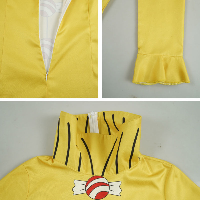 ONE PIECE Kyandi Daijin Charlotte Perospero Cosplay Costume
