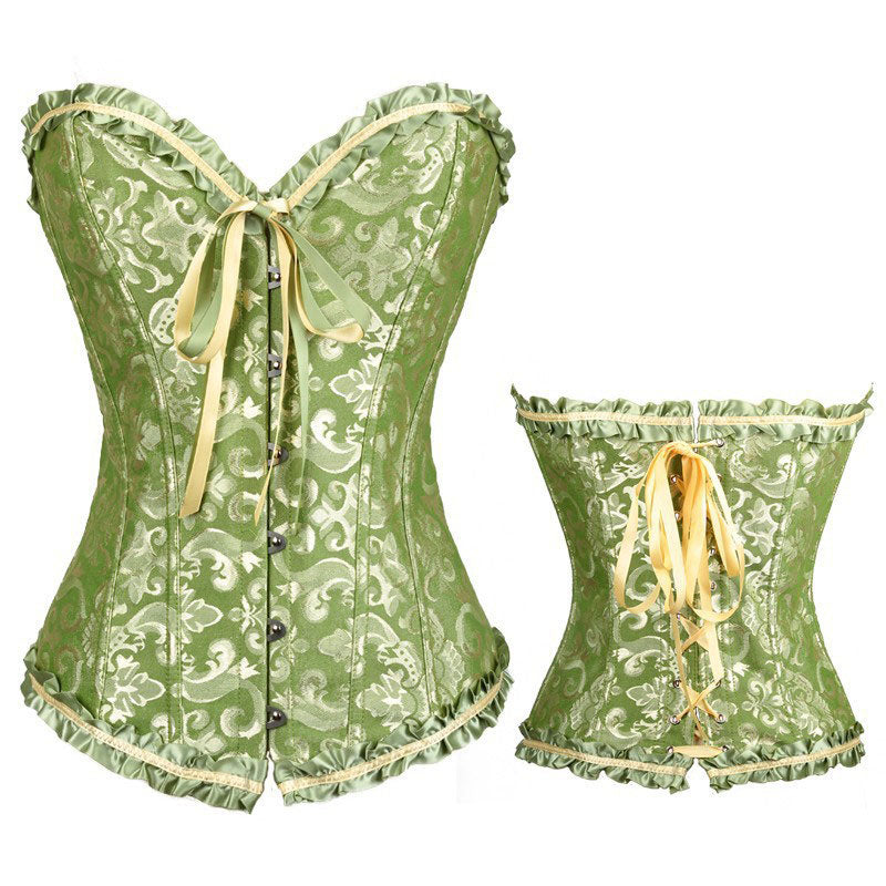 European Style Chest Support And Sexy Palace Corset Halloween Cosplay Costumes