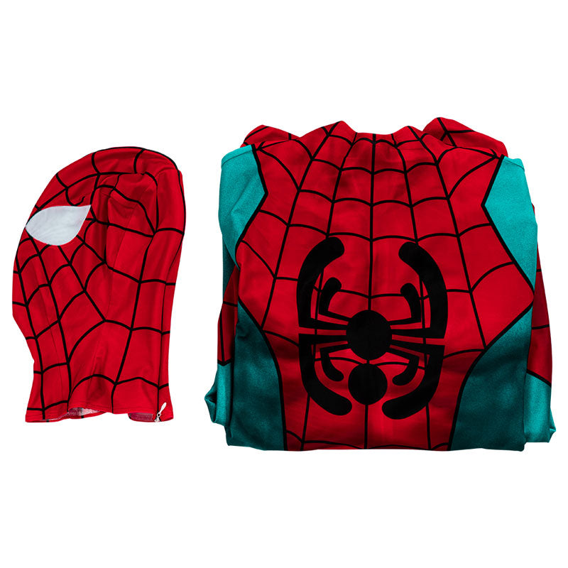 Spider-Man: Across The Spider-Verse Animated Spider Man Jumpsuit Cosplay Costumes