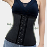 Steel-boned Postpartum Tummy-control Punching Breathable Rubber Corset Cosplay Costumes