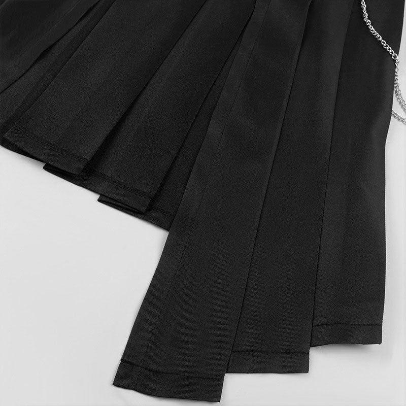 European Style Dark Rock Ash Series Gothic Men's Skirt Halloween Cosplay Costumes