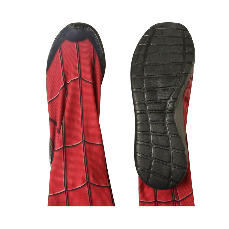 Spider-Man Far From Home Spider-Man Peter Parker Jumpsuit Cosplay Costumes With Soles