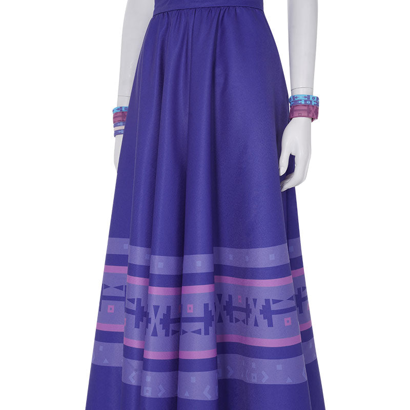 Encanto Luisa Madrigal Dress Cosplay Costumes